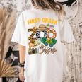 First Grade Zoo Field Trip Squad Matching Teacher Students Women's Comfort Colors T-Shirt Back Print Ivory First Grade Zoo Field Trip Squad Matching Teacher Students Women's Comfort Colors T-Shirt Back Print Ivory