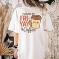 Friyay Teacher Coffee Friday School Cute Fri Yay Women's Comfort Colors T-Shirt Back Print Ivory Friyay Teacher Coffee Friday School Cute Fri Yay Women's Comfort Colors T-Shirt Back Print Ivory