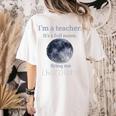 Full Moon Teacher Humor For Men Women Girls Kids Women's Comfort Colors T-Shirt Back Print Ivory Full Moon Teacher Humor For Men Women Girls Kids Women's Comfort Colors T-Shirt Back Print Ivory