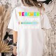 Future Teacher Cool Teacher In Progress Please Wait Women's Comfort Colors T-Shirt Back Print Ivory Future Teacher Cool Teacher In Progress Please Wait Women's Comfort Colors T-Shirt Back Print Ivory