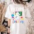 Future Teacher School Teacher Female Women's Comfort Colors T-Shirt Back Print Ivory Future Teacher School Teacher Female Women's Comfort Colors T-Shirt Back Print Ivory