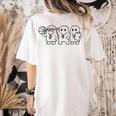 Ghost Costume Gym Physical Education Teacher PE Coach Women's Comfort Colors T-Shirt Back Print Ivory Ghost Costume Gym Physical Education Teacher PE Coach Women's Comfort Colors T-Shirt Back Print Ivory