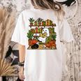 Ghost Library Reading Books Halloween Librarian Teacher Women's Comfort Colors T-Shirt Back Print Ivory Ghost Library Reading Books Halloween Librarian Teacher Women's Comfort Colors T-Shirt Back Print Ivory