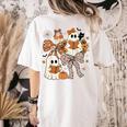 Ghost Reading Books Halloween Bow Spooky Teacher Student Women's Comfort Colors T-Shirt Back Print Ivory Ghost Reading Books Halloween Bow Spooky Teacher Student Women's Comfort Colors T-Shirt Back Print Ivory