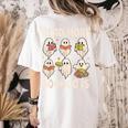 Groovy Halloween Ghost Read More Boooooks Librarian Teacher For Men Women Kids Women's Comfort Colors T-Shirt Back Print Ivory Groovy Halloween Ghost Read More Boooooks Librarian Teacher For Men Women Kids Women's Comfort Colors T-Shirt Back Print Ivory