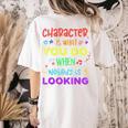 Growth Mindset Teacher Positive Message Inspirational Quote Women's Comfort Colors T-Shirt Back Print Ivory Growth Mindset Teacher Positive Message Inspirational Quote Women's Comfort Colors T-Shirt Back Print Ivory