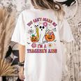Halloween You Can't Scare Me I'm A School Teacher's Aide Women's Comfort Colors T-Shirt Back Print Ivory Halloween You Can't Scare Me I'm A School Teacher's Aide Women's Comfort Colors T-Shirt Back Print Ivory
