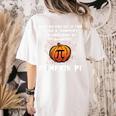 Halloween Pumpkin Pi Math Geometry Teachers Students For Men Women Kids Women's Comfort Colors T-Shirt Back Print Ivory Halloween Pumpkin Pi Math Geometry Teachers Students For Men Women Kids Women's Comfort Colors T-Shirt Back Print Ivory