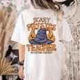 Halloween Scary Physics Teacher No Costume Required Women Women's Comfort Colors T-Shirt Back Print Ivory Halloween Scary Physics Teacher No Costume Required Women Women's Comfort Colors T-Shirt Back Print Ivory