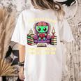 Halloween Teacher Zombie Reading Is Good For Brains Women's Comfort Colors T-Shirt Back Print Ivory Halloween Teacher Zombie Reading Is Good For Brains Women's Comfort Colors T-Shirt Back Print Ivory