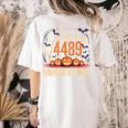 Haunted By Math 67 Meme Math Teacher Square Root 4489 Women's Comfort Colors T-Shirt Back Print Ivory
