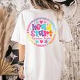 Head Start Dream Team Squad Teacher Headstart Back To School Women's Comfort Colors T-Shirt Back Print Ivory Head Start Dream Team Squad Teacher Headstart Back To School Women's Comfort Colors T-Shirt Back Print Ivory
