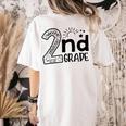 Hello On To 2nd Grade Teachers Boys And Team Secound Grade Women's Comfort Colors T-Shirt Back Print Ivory Hello On To 2nd Grade Teachers Boys And Team Secound Grade Women's Comfort Colors T-Shirt Back Print Ivory