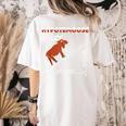Hypotemoose Mathematics Teacher Mathematician Math Geek Women's Comfort Colors T-Shirt Back Print Ivory