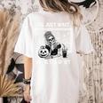 I'Ll Just Wait Until It's Quiet Halloween Teacher Mom Women's Comfort Colors T-Shirt Back Print Ivory I'Ll Just Wait Until It's Quiet Halloween Teacher Mom Women's Comfort Colors T-Shirt Back Print Ivory