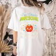 I'm That Awesome Paraeducator Teacher Women's Comfort Colors T-Shirt Back Print Ivory