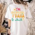I’m Bilingual I Haha And Jaja Spanish Teacher Bilingual For Men Women Girls Kids Women's Comfort Colors T-Shirt Back Print Ivory