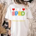 I'm A SPED Teacher Special Education Teacher Women's Comfort Colors T-Shirt Back Print Ivory I'm A SPED Teacher Special Education Teacher Women's Comfort Colors T-Shirt Back Print Ivory