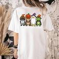 Inclusion Isn't Scary SLP Halloween Sped Teacher Animal Women's Comfort Colors T-Shirt Back Print Ivory