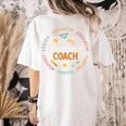 Instructional Coach Back To School Teacher Women's Comfort Colors T-Shirt Back Print Ivory Instructional Coach Back To School Teacher Women's Comfort Colors T-Shirt Back Print Ivory