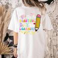 It's Beautiful Day For Learning Teacher Students Girls Boys Women's Comfort Colors T-Shirt Back Print Ivory It's Beautiful Day For Learning Teacher Students Girls Boys Women's Comfort Colors T-Shirt Back Print Ivory