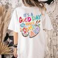 It's A Good Day To Make Some Art Artist Drawing Teacher Tees Women's Comfort Colors T-Shirt Back Print Ivory It's A Good Day To Make Some Art Artist Drawing Teacher Tees Women's Comfort Colors T-Shirt Back Print Ivory