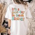 It's A Good Day To Teach Biology Biology Teacher Women's Comfort Colors T-Shirt Back Print Ivory It's A Good Day To Teach Biology Biology Teacher Women's Comfort Colors T-Shirt Back Print Ivory