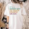 It's A Good Day To Teach Fourth Grade 4th Grade Teacher Women's Comfort Colors T-Shirt Back Print Ivory It's A Good Day To Teach Fourth Grade 4th Grade Teacher Women's Comfort Colors T-Shirt Back Print Ivory