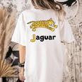 J Is For Jaguar ABC Alphabet T-Shirt For Teachers Students Women's Comfort Colors T-Shirt Back Print Ivory J Is For Jaguar ABC Alphabet T-Shirt For Teachers Students Women's Comfort Colors T-Shirt Back Print Ivory