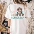 Just Anotter School Day Cute Otter Lover Teacher Student Women's Comfort Colors T-Shirt Back Print Ivory Just Anotter School Day Cute Otter Lover Teacher Student Women's Comfort Colors T-Shirt Back Print Ivory