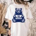Be Kind For Teacher Kindness Women Men Women's Comfort Colors T-Shirt Back Print Ivory Be Kind For Teacher Kindness Women Men Women's Comfort Colors T-Shirt Back Print Ivory