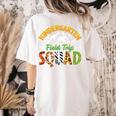 Kindergarten Zoo Field Trip Squad Matching Teacher Students Women's Comfort Colors T-Shirt Back Print Ivory