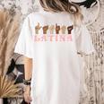 Latina ASL American Sign Language Latina Power ASL Teacher Women's Comfort Colors T-Shirt Back Print Ivory Latina ASL American Sign Language Latina Power ASL Teacher Women's Comfort Colors T-Shirt Back Print Ivory