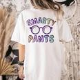 Little Mr Miss SMARTY PANTS Graduation Alumni Teacher Women's Comfort Colors T-Shirt Back Print Ivory Little Mr Miss SMARTY PANTS Graduation Alumni Teacher Women's Comfort Colors T-Shirt Back Print Ivory
