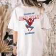 Marvel Spider-Man Teachers Are Super Heroes Women's Comfort Colors T-Shirt Back Print Ivory Marvel Spider-Man Teachers Are Super Heroes Women's Comfort Colors T-Shirt Back Print Ivory