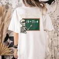Do The Math 67 Meme Joke Halloween Skeleton Math Teacher Women's Comfort Colors T-Shirt Back Print Ivory Do The Math 67 Meme Joke Halloween Skeleton Math Teacher Women's Comfort Colors T-Shirt Back Print Ivory