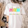 Do Math Not Magic Show Your Work Math Teacher Women's Comfort Colors T-Shirt Back Print Ivory Do Math Not Magic Show Your Work Math Teacher Women's Comfort Colors T-Shirt Back Print Ivory