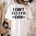 Math Teacher Can't Even Appreciation Science Day Women's Comfort Colors T-Shirt Back Print Ivory Math Teacher Can't Even Appreciation Science Day Women's Comfort Colors T-Shirt Back Print Ivory