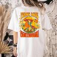 Montessori School Montessori Teacher Peace Love Montessori For Men Women Women's Comfort Colors T-Shirt Back Print Ivory