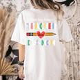 Mothers Day For Teacher Dog Lover Dog Mom Teacher Women's Comfort Colors T-Shirt Back Print Ivory Mothers Day For Teacher Dog Lover Dog Mom Teacher Women's Comfort Colors T-Shirt Back Print Ivory