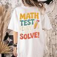 Motivational Math Test Day Shirt Testing Shirts For Teachers Women's Comfort Colors T-Shirt Back Print Ivory Motivational Math Test Day Shirt Testing Shirts For Teachers Women's Comfort Colors T-Shirt Back Print Ivory