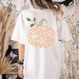 Music Notes Pumpkin Fall Music Teacher Autumn Halloween Women's Comfort Colors T-Shirt Back Print Ivory Music Notes Pumpkin Fall Music Teacher Autumn Halloween Women's Comfort Colors T-Shirt Back Print Ivory