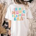 In My Music Teacher Era Back To School Squad Music Teacher Women's Comfort Colors T-Shirt Back Print Ivory In My Music Teacher Era Back To School Squad Music Teacher Women's Comfort Colors T-Shirt Back Print Ivory