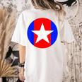 Nerdy Captain Sweatpants Retro Comic Book Fan Teacher Women's Comfort Colors T-Shirt Back Print Ivory