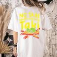 No Taki When Teacher Taki Teacher Pun Humor Women's Comfort Colors T-Shirt Back Print Ivory No Taki When Teacher Taki Teacher Pun Humor Women's Comfort Colors T-Shirt Back Print Ivory