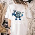 Nothing Beats 3rd Grade Back To School Kids Teachers Women's Comfort Colors T-Shirt Back Print Ivory