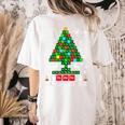 Oh Chemistree Scientist Chemical Christmas Xmas Teacher Women's Comfort Colors T-Shirt Back Print Ivory Oh Chemistree Scientist Chemical Christmas Xmas Teacher Women's Comfort Colors T-Shirt Back Print Ivory