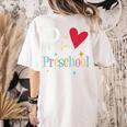 P Is For Preschool Teacher Student Back To School Women's Comfort Colors T-Shirt Back Print Ivory P Is For Preschool Teacher Student Back To School Women's Comfort Colors T-Shirt Back Print Ivory