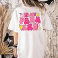 In My Para Era Teacher Back To School First Day Of School Women's Comfort Colors T-Shirt Back Print Ivory