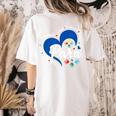 Para Heart Teacher Paraprofessional School Appreciation Women's Comfort Colors T-Shirt Back Print Ivory Para Heart Teacher Paraprofessional School Appreciation Women's Comfort Colors T-Shirt Back Print Ivory